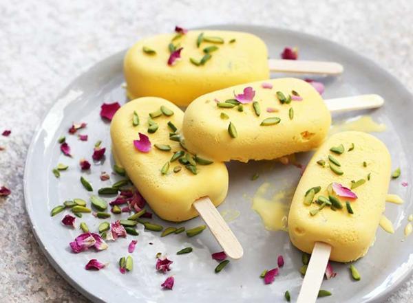 طرز تهیه بستنی زعفرانی در منزل طرز تهیه بستنی زعفرانی در منزل